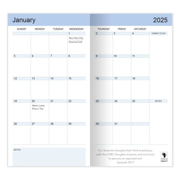 Phenomenal Women Two Year Pocket Calendar (2025-2026) Cheap - Image 3