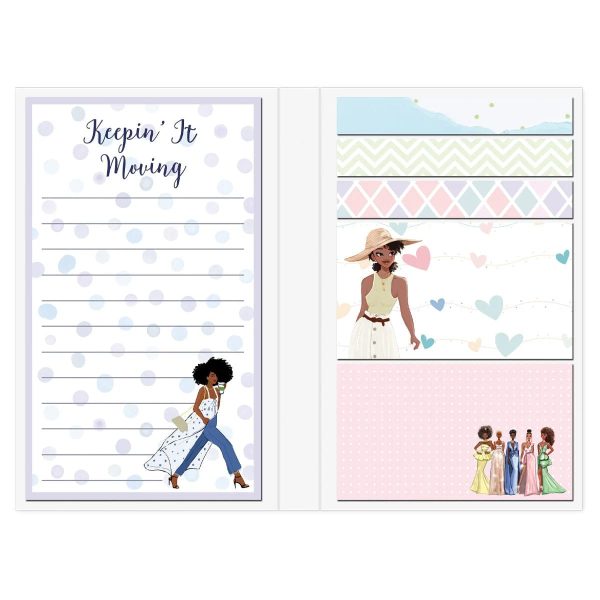 Keepin  it Moving Sticky Notes Booklet Set Fashion - Image 3
