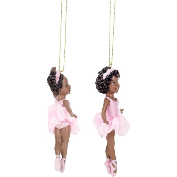 Ballerina Girls Christmas Ornament Set For Discount - Image 4