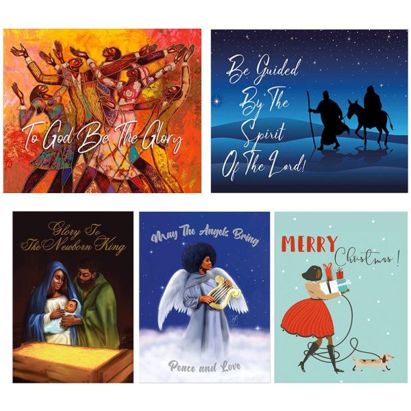 Assorted Set #2 Christmas Card Box Set For Cheap