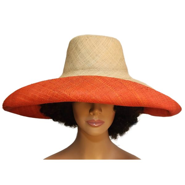 Cristal: Madagsacar Big Brim Raffia Sun Hat Hot on Sale - Image 3