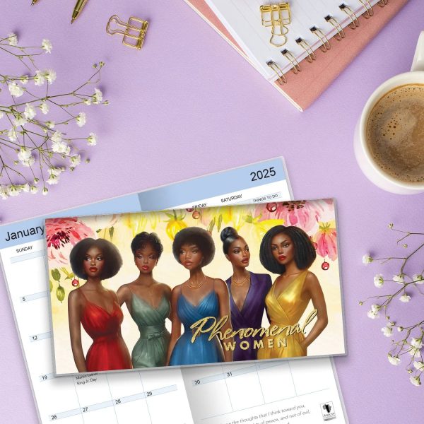 Phenomenal Women Two Year Pocket Calendar (2025-2026) Cheap - Image 4